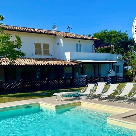 Viva3 - Numana, Ampio Trilocale In Villa Con Piscina Экстерьер фото