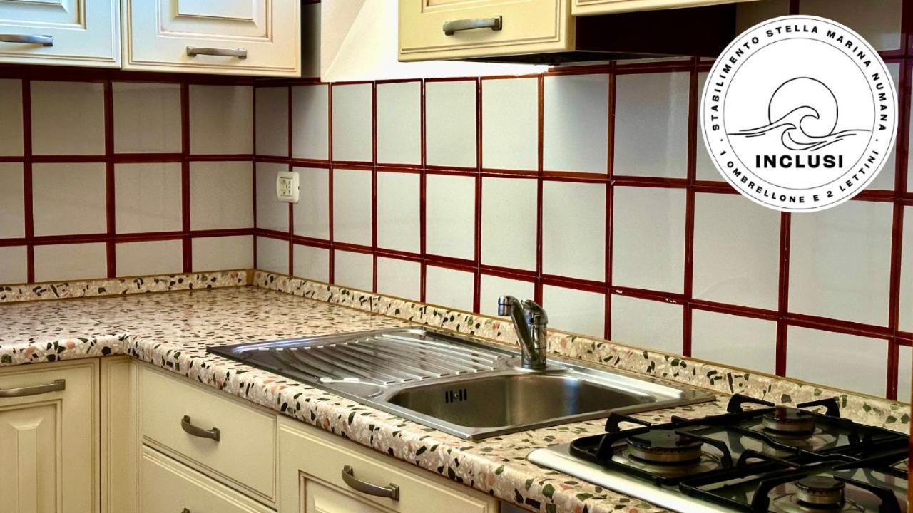 Viva3 - Numana, Ampio Trilocale In Villa Con Piscina Экстерьер фото